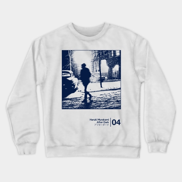 Haruki Murakami / Minimalist Style Graphic Artwork Crewneck Sweatshirt by saudade